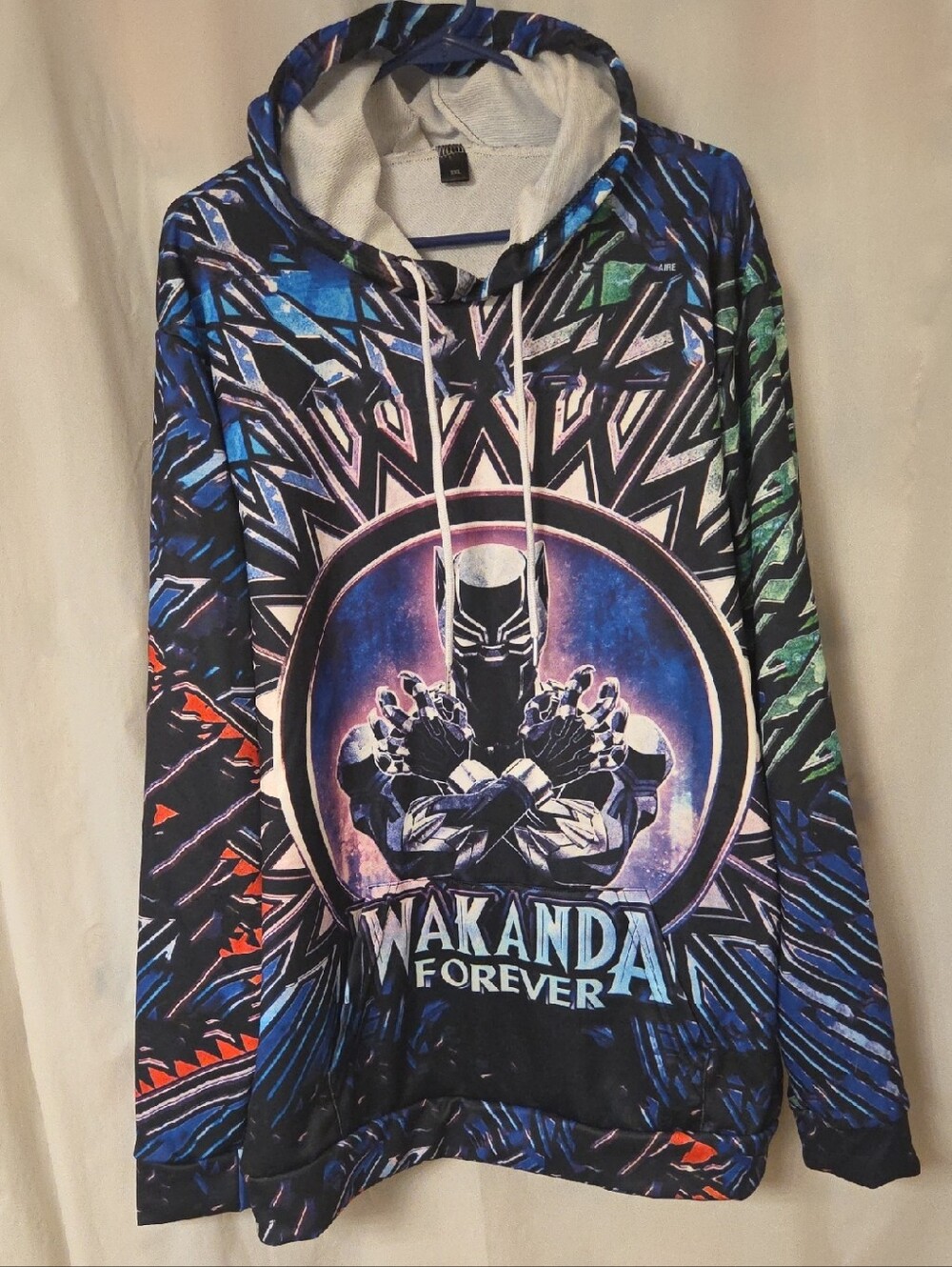"Wakanda Forever" Graphic Hoodie
